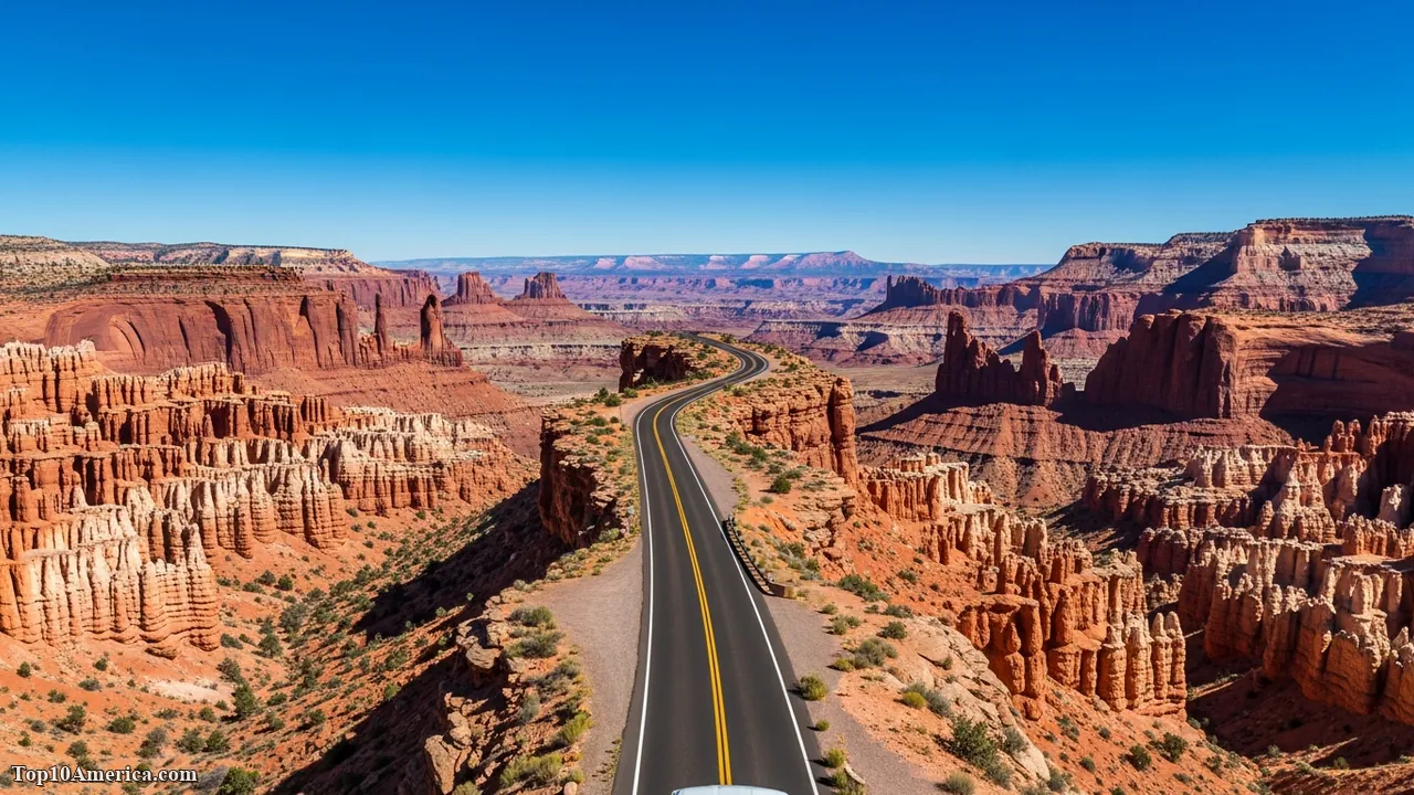 Top 10 Best States for Road Trips