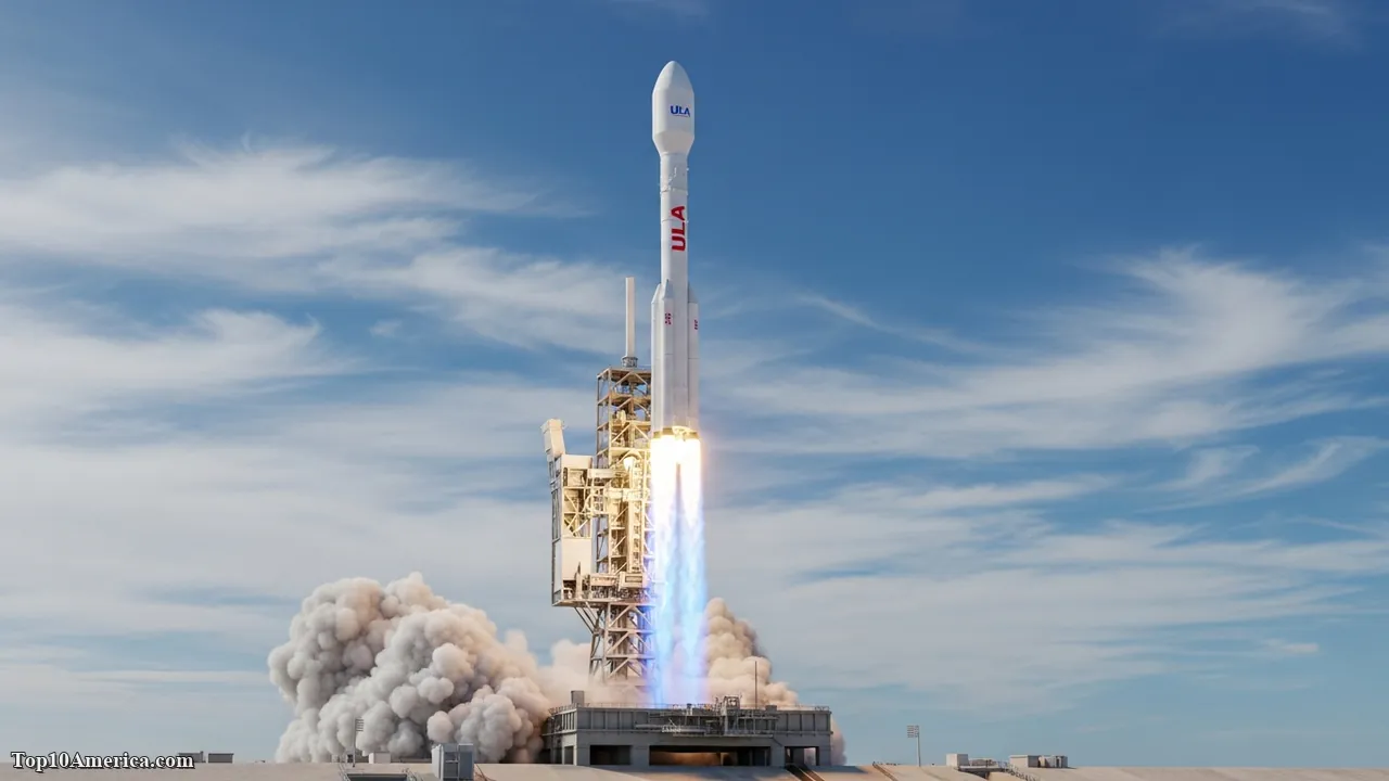 Top 10 Most Powerful Rockets Built in the USA
