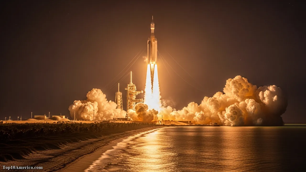 Top 10 Most Powerful Rockets Built in the USA