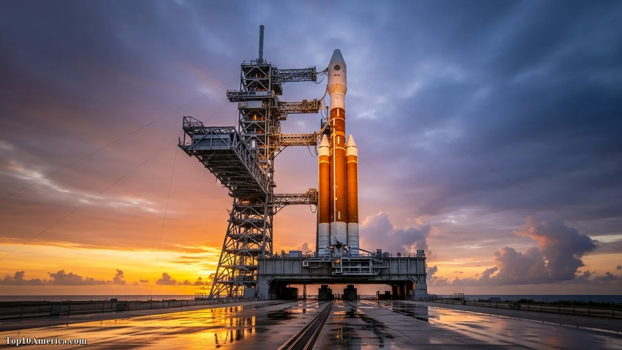 Top 10 Most Powerful Rockets Built in the USA