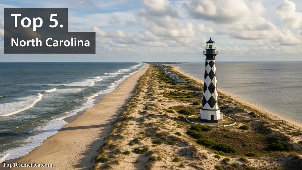 Top 10 States with the Best Beaches